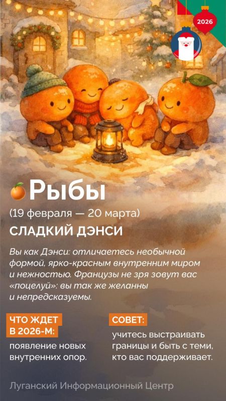 Тот еще фрукт! Что готовит нам 2026 год, часть Тот еще фрукт! Что готовит нам 2026 год, часть