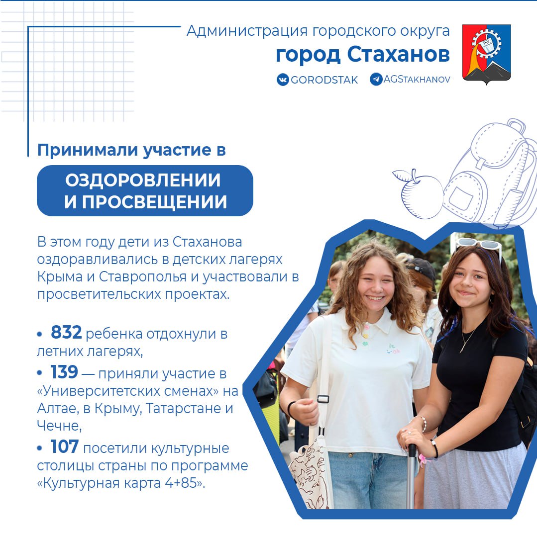 Итоги года: образование в Стаханове выходит на новый уровень! Итоги года: образование в Стаханове выходит на новый уровень!