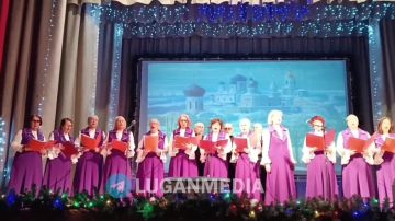 В Краснодоне прозвучали рождественские мелодии