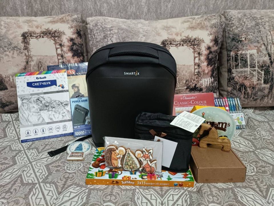 Первый подарок нашел своего обладателя! Первый подарок нашел своего обладателя!