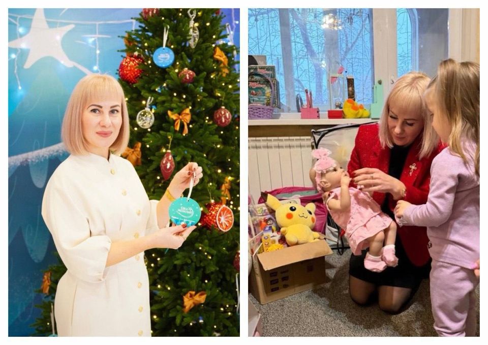 Инна Швенк: В канун Нового года вместе с Арутюном Арутюняном в роли Деда Мороза и Снегурочки мы посетили Государственное казенное учреждение Луганской Народной Республики «Луганское детское учреждение санаторного типа... Инна Швенк: В канун Нового года вместе с Арутюном Арутюняном в роли Деда Мороза и Снегурочки мы посетили Государственное казенное учреждение Луганской Народной Республики «Луганское детское учреждение санаторного типа...