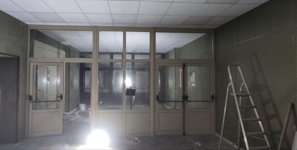В Марковском районном ДК в новом году уже продолжили ремонт В Марковском районном ДК в новом году уже продолжили ремонт