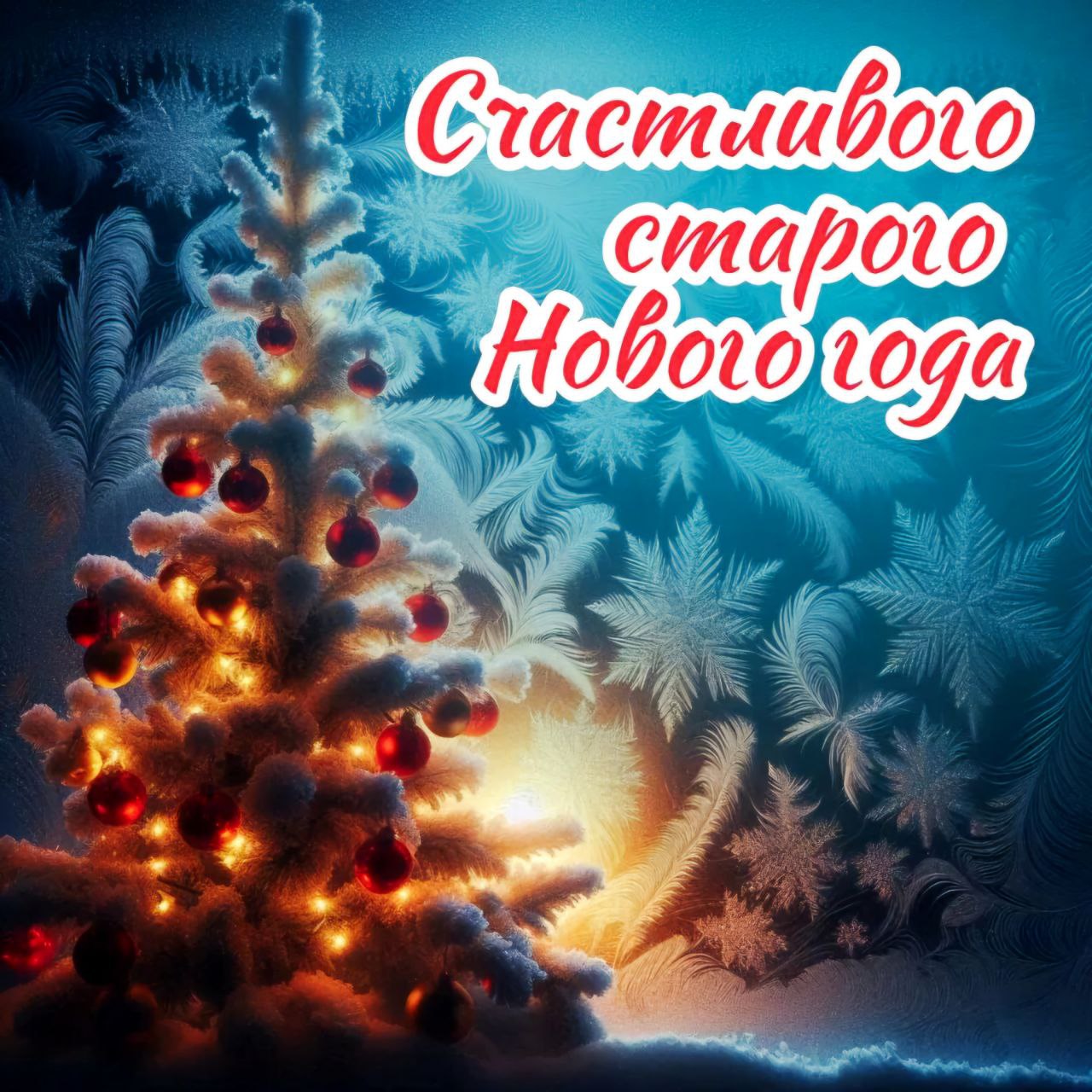 Дорогие луганчане! Со Старым Новым 2026 годом!