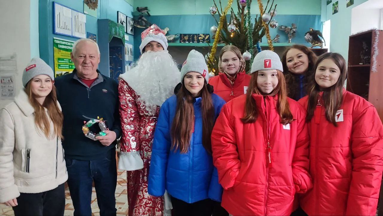 Новогодние мероприятия в Славяносербском музее