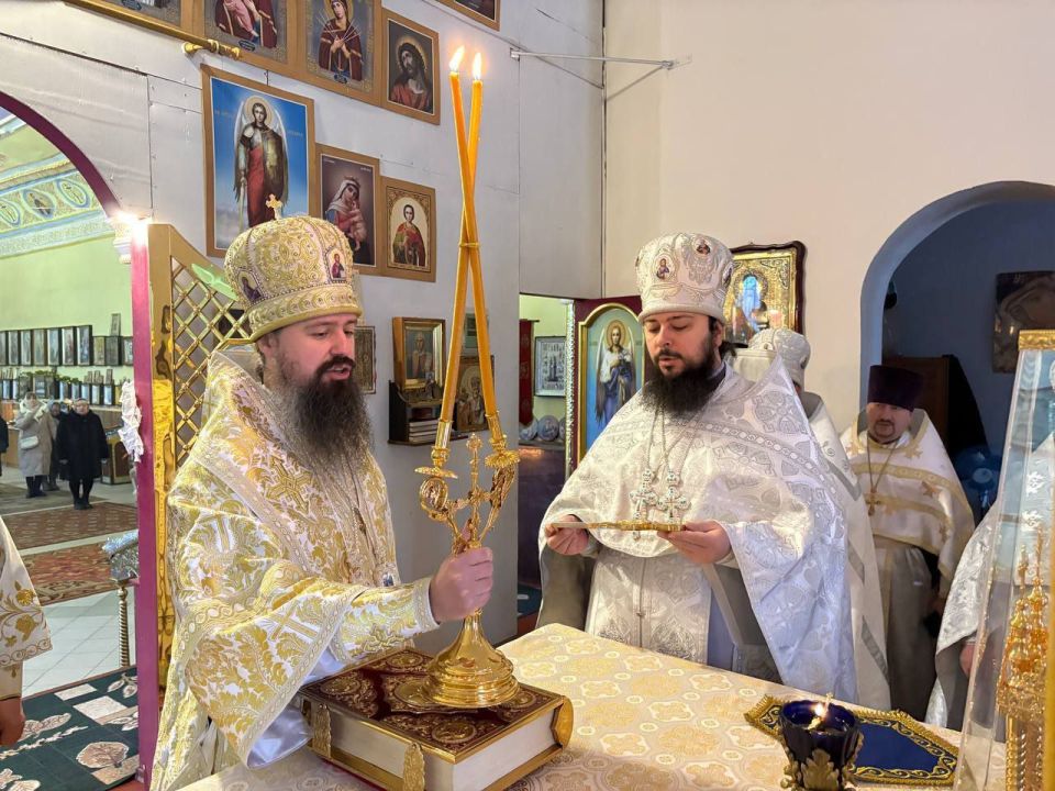 Сергей Колягин: В день отдания Рождества Христова в город Первомайск приехал митрополит Никодим Сергей Колягин: В день отдания Рождества Христова в город Первомайск приехал митрополит Никодим