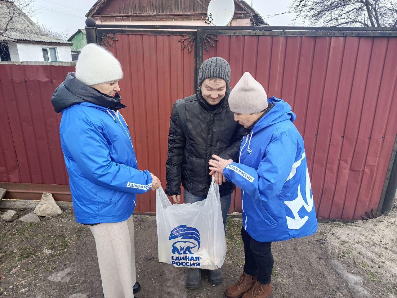 Андрей Рубанцов: В рамках акции «Добрые дела» жителю Ровеньков оказана адресная гуманитарная помощь