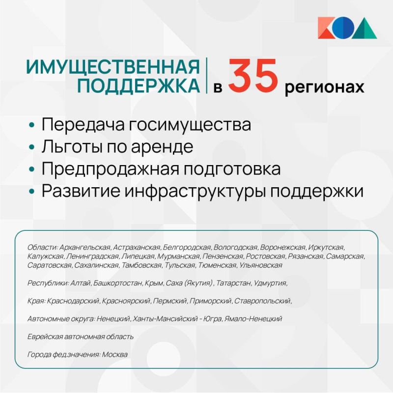 Регионы помогают креаторам Регионы помогают креаторам