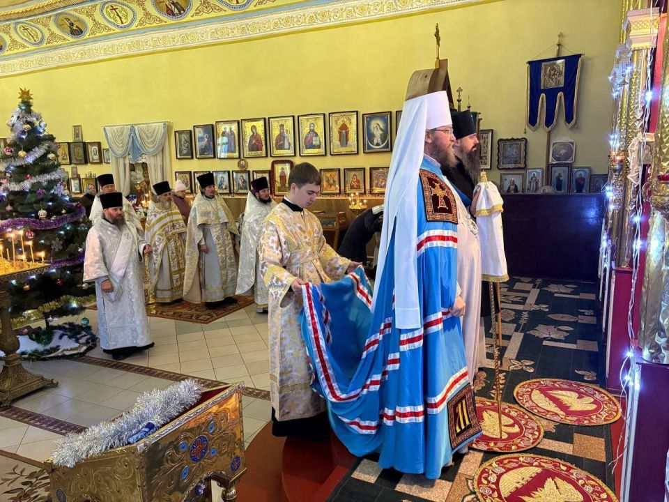 Сергей Колягин: В день отдания Рождества Христова в город Первомайск приехал митрополит Никодим Сергей Колягин: В день отдания Рождества Христова в город Первомайск приехал митрополит Никодим