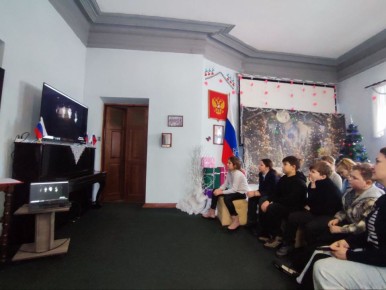 В музее Гринченко прошел урок-реквием "Живые голоса "Молодой гвардии"