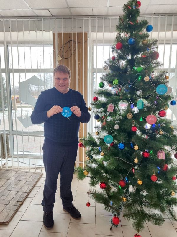 Всероссийскую акцию «Ёлка желаний», организованную движением Первых при поддержке Росмолодежи, 14.01.2026 года поддержал главный врач ГБУЗ «Беловодская центральная районная многопрофильная больница» Григорий Викторович... Всероссийскую акцию «Ёлка желаний», организованную движением Первых при поддержке Росмолодежи, 14.01.2026 года поддержал главный врач ГБУЗ «Беловодская центральная районная многопрофильная больница» Григорий Викторович...