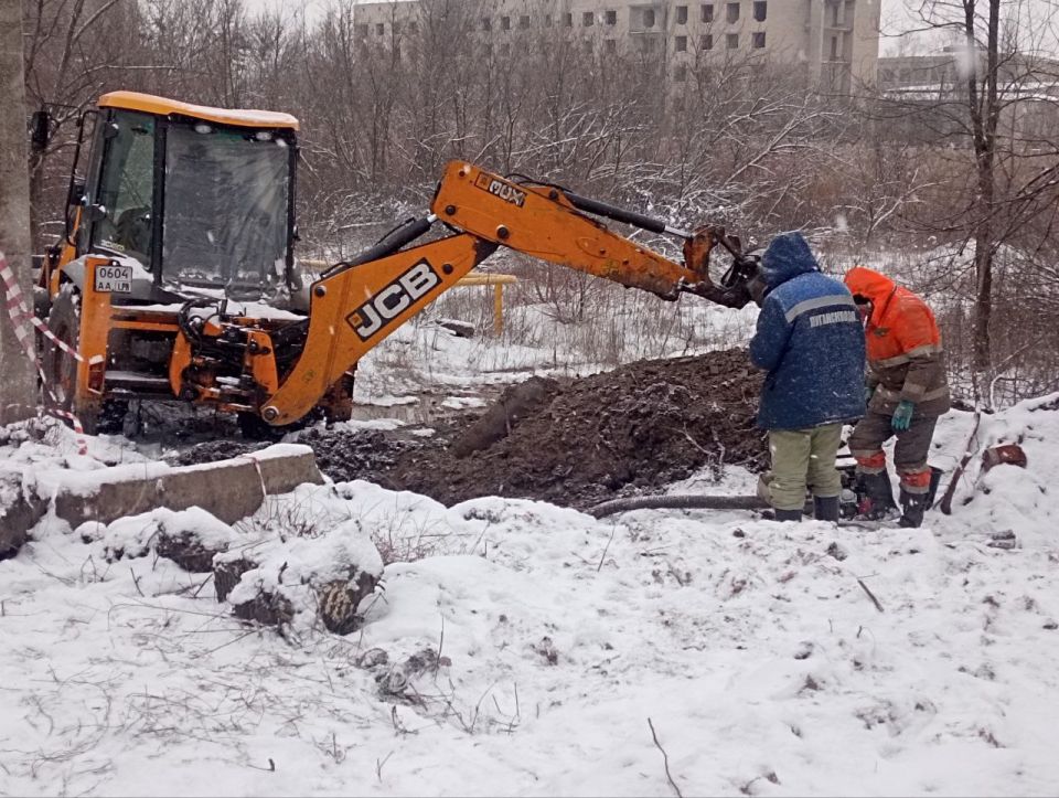 Замена водопровода на водоводе "Курган"- РЧВ кв. Молодежный Замена водопровода на водоводе "Курган"- РЧВ кв. Молодежный