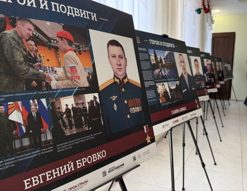 В рамках празднования 83-й годовщины освобождения Меловщины от немецко-фашистских захватчиков в Центральном доме культуры состоялось знаковое событие — открытие фотовыставки «Герои и подвиги: Мои земляки — Герои России» В рамках празднования 83-й годовщины освобождения Меловщины от немецко-фашистских захватчиков в Центральном доме культуры состоялось знаковое событие — открытие фотовыставки «Герои и подвиги: Мои земляки — Герои России»