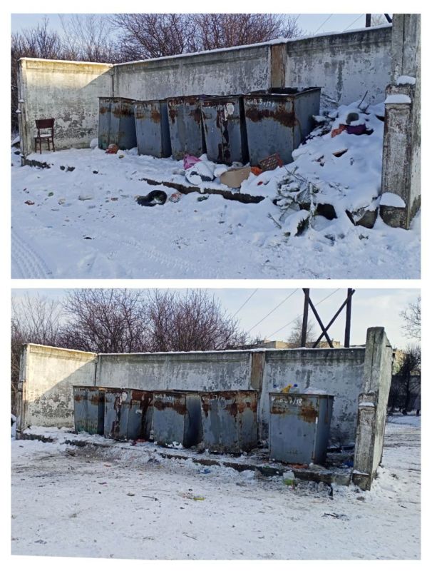 Продолжаются работы по уборке и вывозу мусора с территорий площадок накопления твердых коммунальных отходов Продолжаются работы по уборке и вывозу мусора с территорий площадок накопления твердых коммунальных отходов