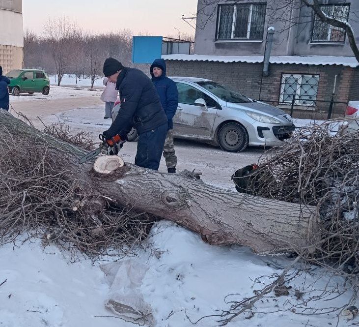 Коммунальными службами проведены работы на территории города Коммунальными службами проведены работы на территории города