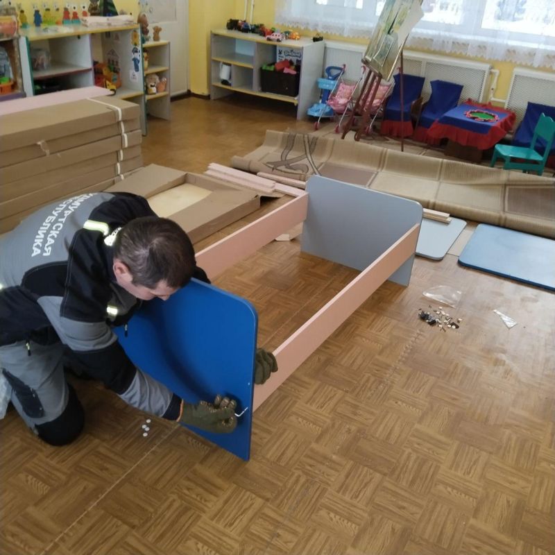 50 новых кроваток передала Удмуртия детскому саду «Росинка» 50 новых кроваток передала Удмуртия детскому саду «Росинка»