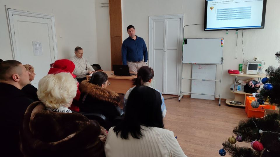 Первая в новом году обучающая лекция состоялась в Алчевском филиале Луганского центра медицины катастроф Первая в новом году обучающая лекция состоялась в Алчевском филиале Луганского центра медицины катастроф