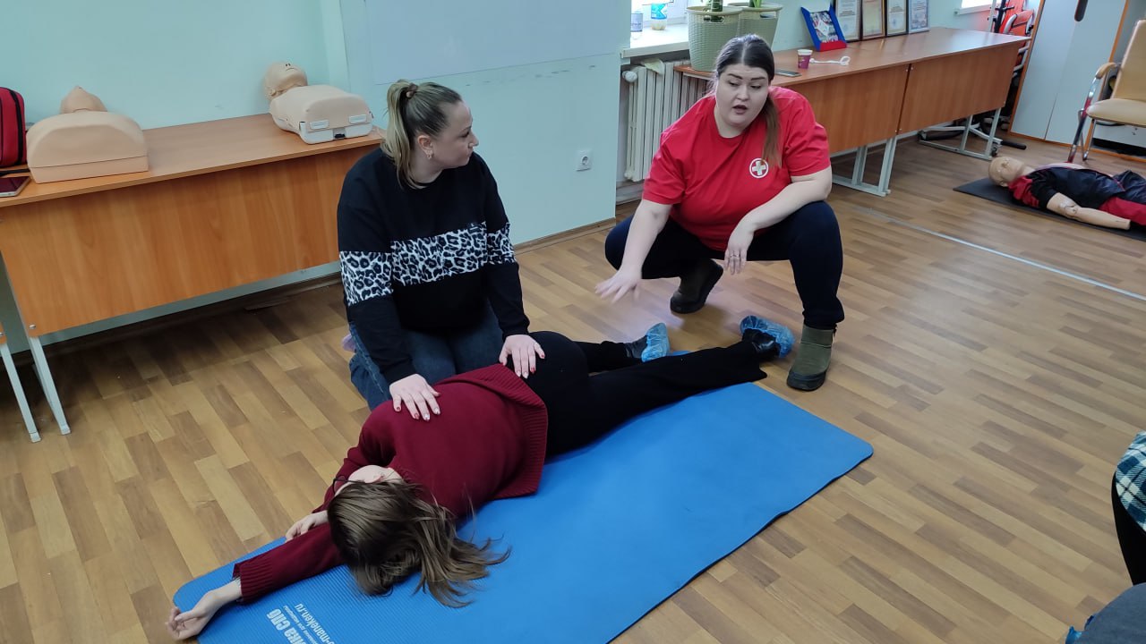 В Школе медицины катастроф начались курсы оказания первой помощи – первые в этом году