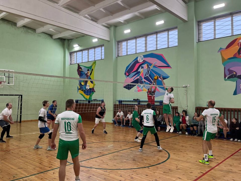 В Марковке прошел турнир по волейболу