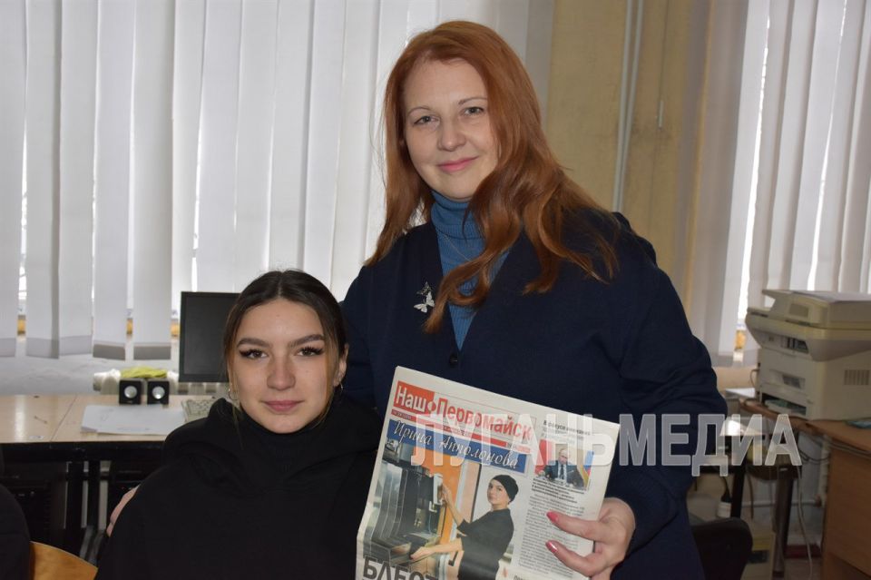 В Первомайске прошел мастер-класс для студентов от главреда газеты «Наш Первомайск» В Первомайске прошел мастер-класс для студентов от главреда газеты «Наш Первомайск»