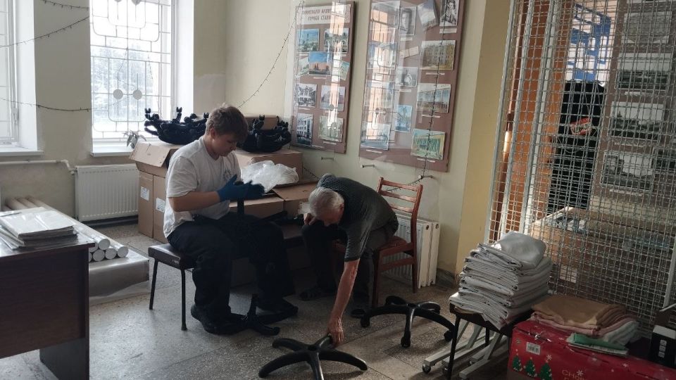 Музей Стаханова готовят к открытию: студенты помогли завершить подготовку залов Музей Стаханова готовят к открытию: студенты помогли завершить подготовку залов