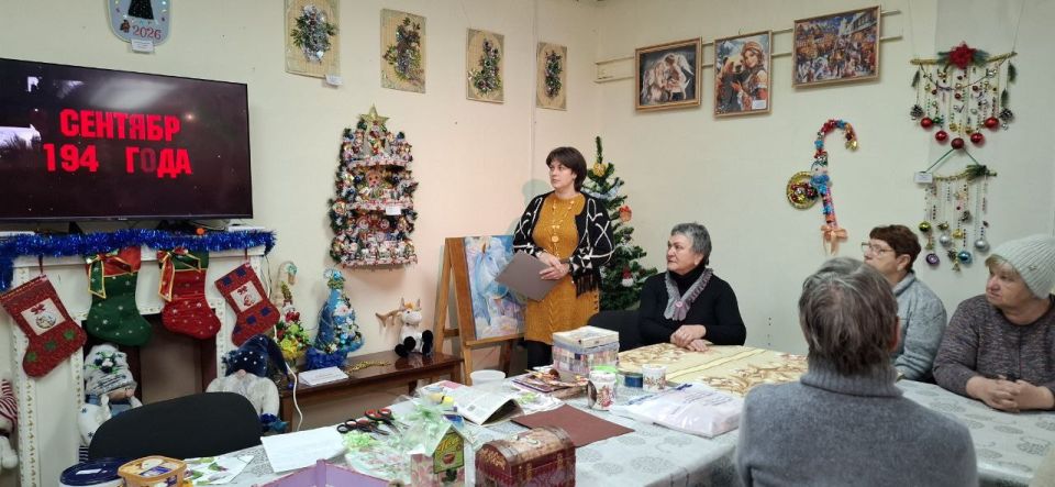 В Краснолучском краеведческом музее, филиале № 1 МБУ «Музейный комплекс боевой славы на реке Миус», для слушателей Университета третьего возраста ГУ ЛНР «ККЦСОН» состоялся тематический час ко Дню снятия блокады Ленинграда В Краснолучском краеведческом музее, филиале № 1 МБУ «Музейный комплекс боевой славы на реке Миус», для слушателей Университета третьего возраста ГУ ЛНР «ККЦСОН» состоялся тематический час ко Дню снятия блокады Ленинграда