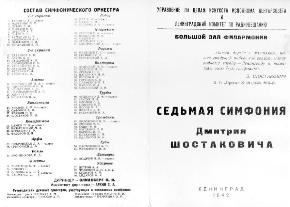 Ленинградская симфония Шостаковича Ленинградская симфония Шостаковича