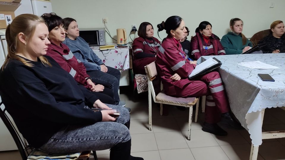 Очередной обучающий семинар состоялся в Луганском республиканском центре медицины катастроф Очередной обучающий семинар состоялся в Луганском республиканском центре медицины катастроф