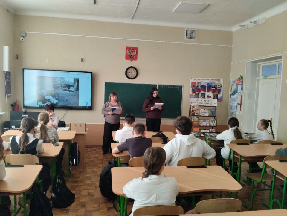 В образовательных учреждениях и библиотеках Старобельского муниципального округа прошли памятные мероприятия, посвящённые Дню снятия блокады Ленинграда В образовательных учреждениях и библиотеках Старобельского муниципального округа прошли памятные мероприятия, посвящённые Дню снятия блокады Ленинграда