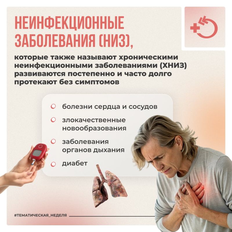 Хронические неинфекционные заболевания остаются одной из основных причин снижения качества жизни и преждевременной смертности Хронические неинфекционные заболевания остаются одной из основных причин снижения качества жизни и преждевременной смертности
