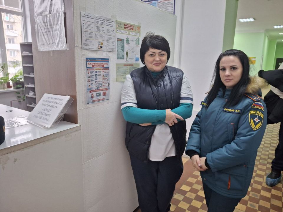Отделом надзорной деятельности и профилактической работы по городу Северодонецку УНД и ПР ГУ МЧС России по ЛНР проведен комплекс профилактических мероприятий в медицинских учреждениях Отделом надзорной деятельности и профилактической работы по городу Северодонецку УНД и ПР ГУ МЧС России по ЛНР проведен комплекс профилактических мероприятий в медицинских учреждениях
