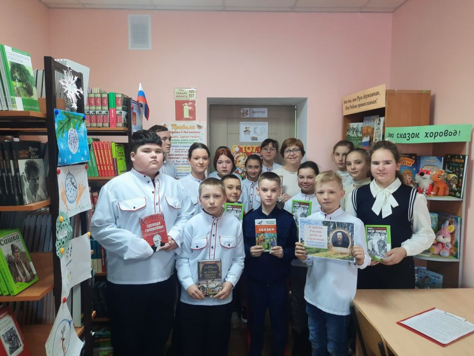 Вячеслав Третьяков: 28 января в библиотеке ГБОУ ЛНР «Кудряшовская ОШ» Кременского МО прошёл литературный час, посвященный 200-летию со дня рождения русского писателя Михаила Евграфовича Салтыкова-Щедрина Вячеслав Третьяков: 28 января в библиотеке ГБОУ ЛНР «Кудряшовская ОШ» Кременского МО прошёл литературный час, посвященный 200-летию со дня рождения русского писателя Михаила Евграфовича Салтыкова-Щедрина