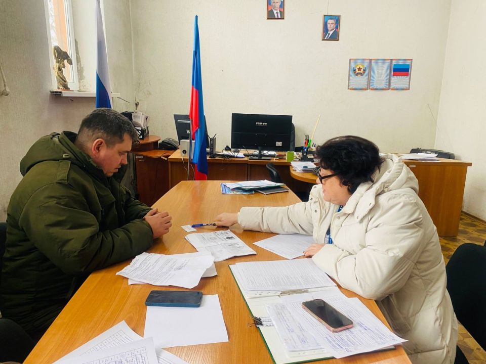 В поселке Белореченский состоялся выездной прием для ветеранов боевых действий В поселке Белореченский состоялся выездной прием для ветеранов боевых действий