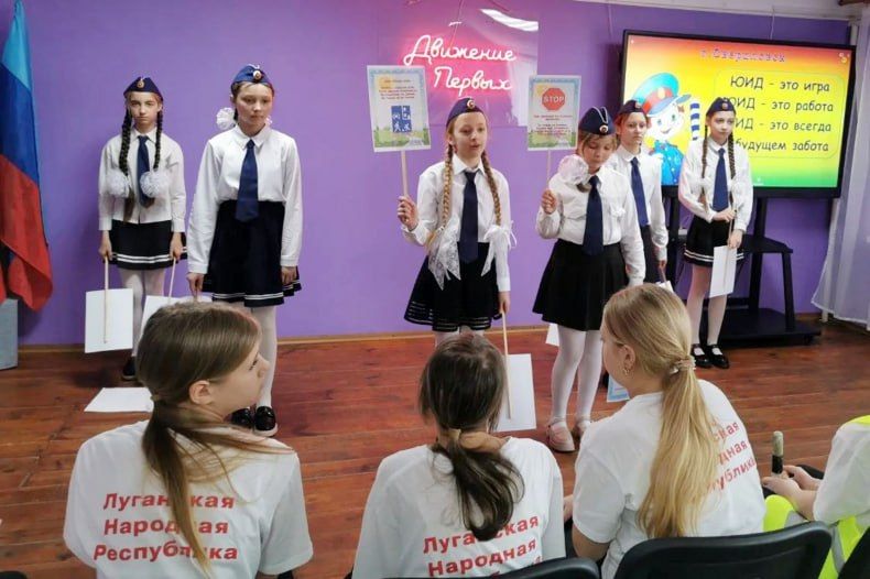 Юные инспектора движения показали свои способности Юные инспектора движения показали свои способности