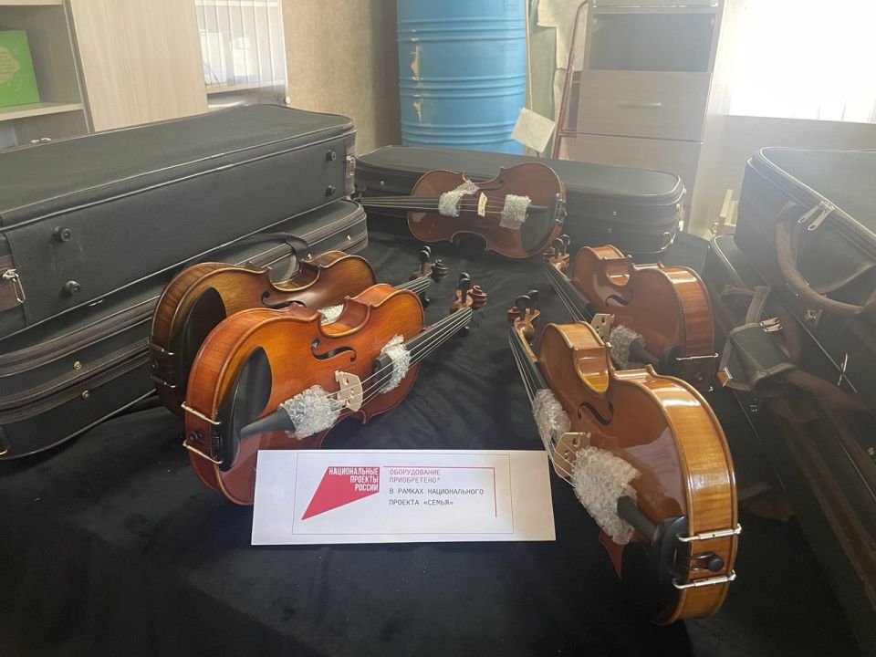 В рамках национального проекта "Семья", МБУДО "ЛГДМШ №2" получила новые музыкальные инструменты В рамках национального проекта "Семья", МБУДО "ЛГДМШ №2" получила новые музыкальные инструменты