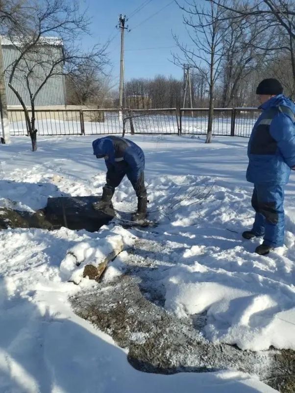 Ремонт канализационных сетей: ульяновские коммунальщики продолжают помогать Лутугинскому муниципальному округу Ремонт канализационных сетей: ульяновские коммунальщики продолжают помогать Лутугинскому муниципальному округу