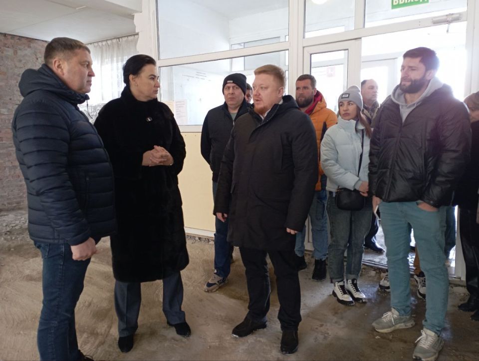 В Луганске стартовал ремонт школы №57 по народной программе В Луганске стартовал ремонт школы №57 по народной программе