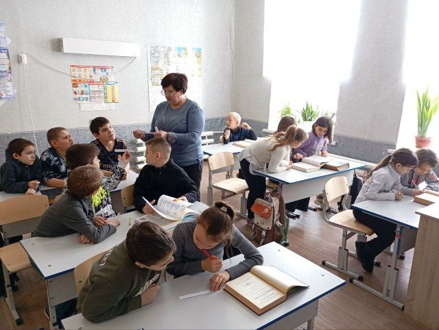 В поселке Новоалександровка провели познавательный урок В поселке Новоалександровка провели познавательный урок