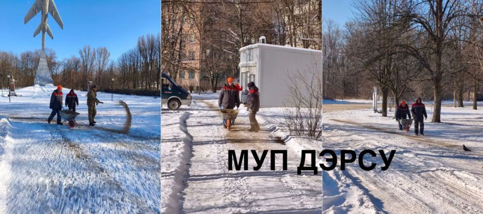 За период с 26 по 30 января работниками МУП "ДЭРСУ" были выполнены следующие работы: За период с 26 по 30 января работниками МУП "ДЭРСУ" были выполнены следующие работы:
