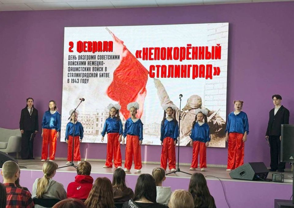 Состоялся час мужества «Непокоренный Сталинград» Состоялся час мужества «Непокоренный Сталинград»