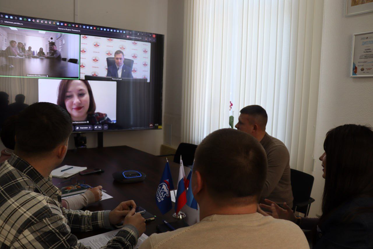 Яна Сылкина: Продолжается работа Молодежной палаты при Совете депутатов города Северодонецка