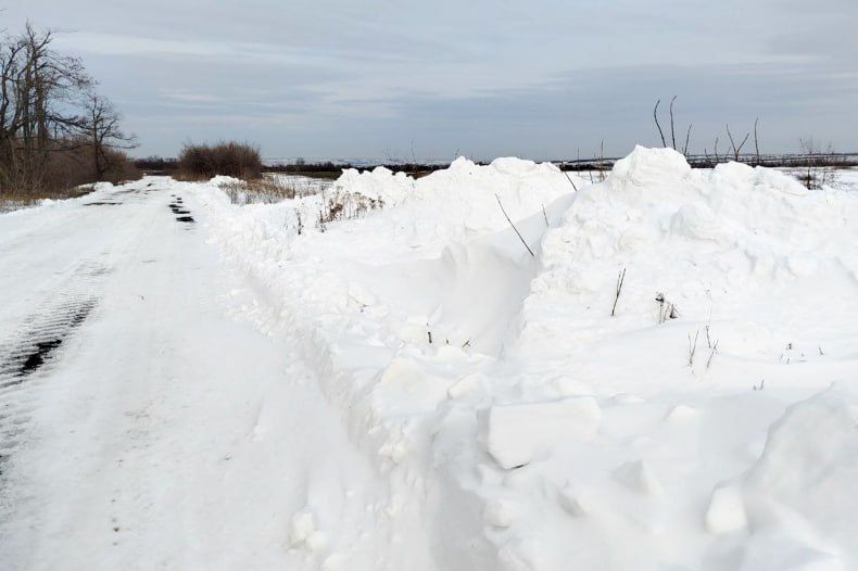 Дороги в населённых пунктах округа расчищены после снегопада Дороги в населённых пунктах округа расчищены после снегопада