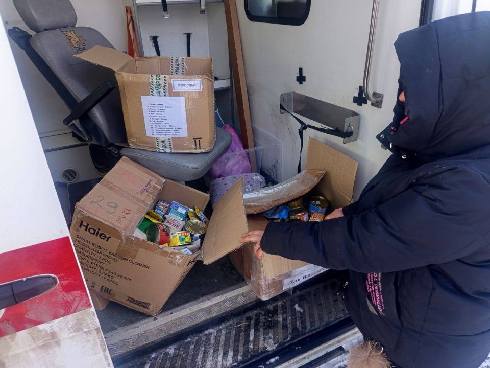 КСВО ЛНР помогает жителям прифронтовых городов КСВО ЛНР помогает жителям прифронтовых городов