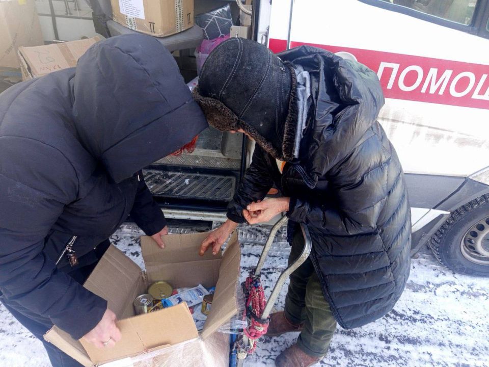 КСВО ЛНР помогает жителям прифронтовых городов КСВО ЛНР помогает жителям прифронтовых городов
