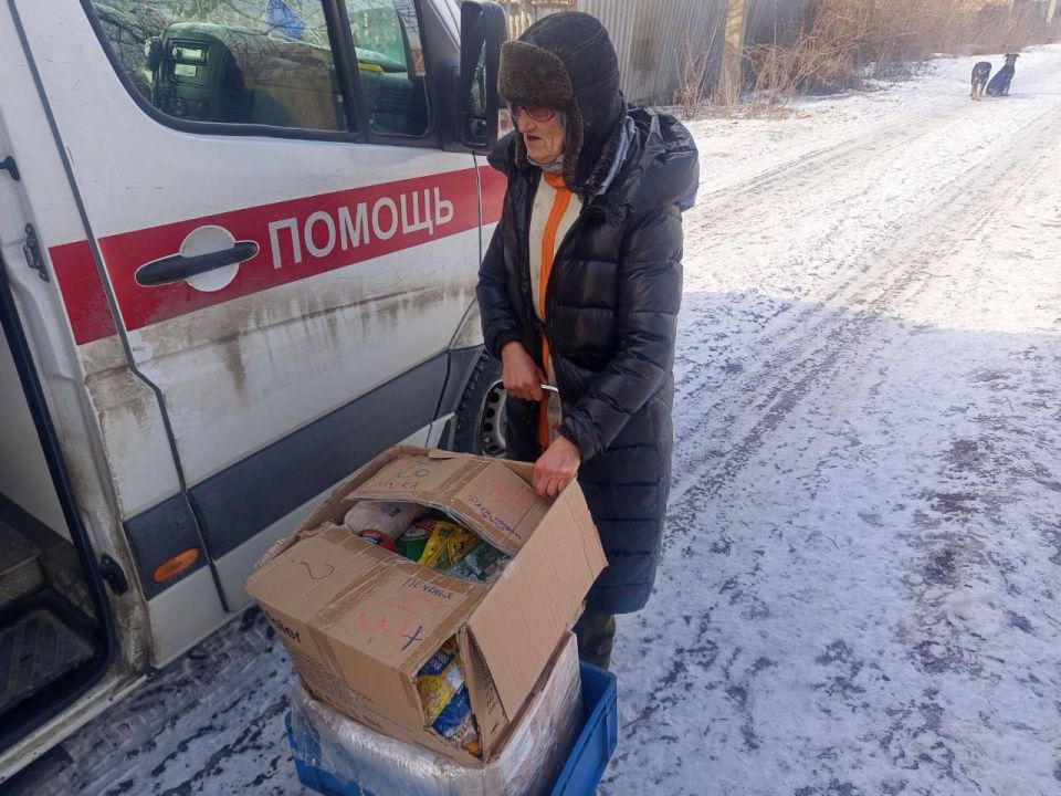 КСВО ЛНР помогает жителям прифронтовых городов КСВО ЛНР помогает жителям прифронтовых городов