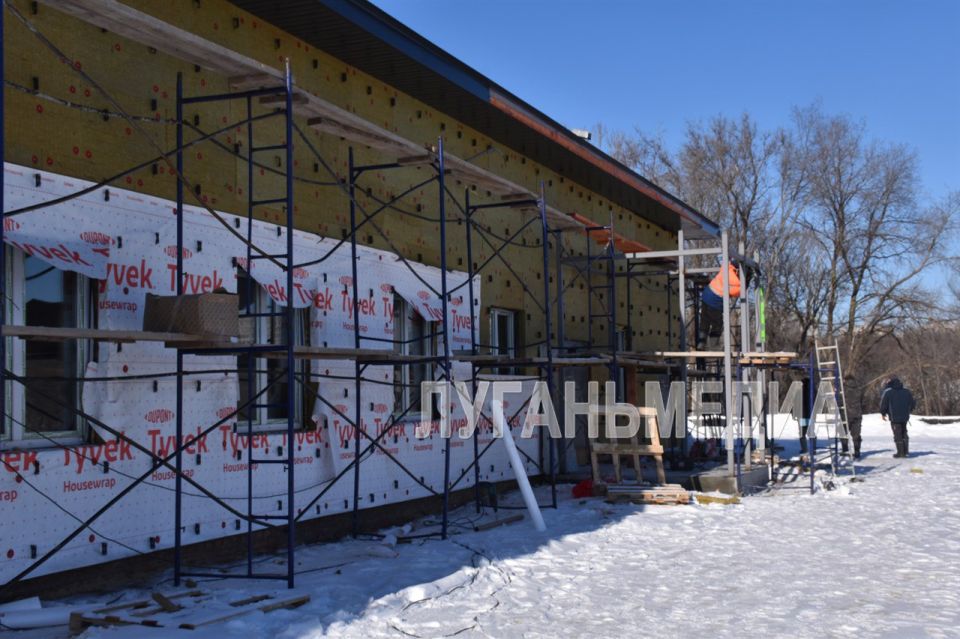В Краснодоне продолжается строительство патологоанатомического отделения В Краснодоне продолжается строительство патологоанатомического отделения