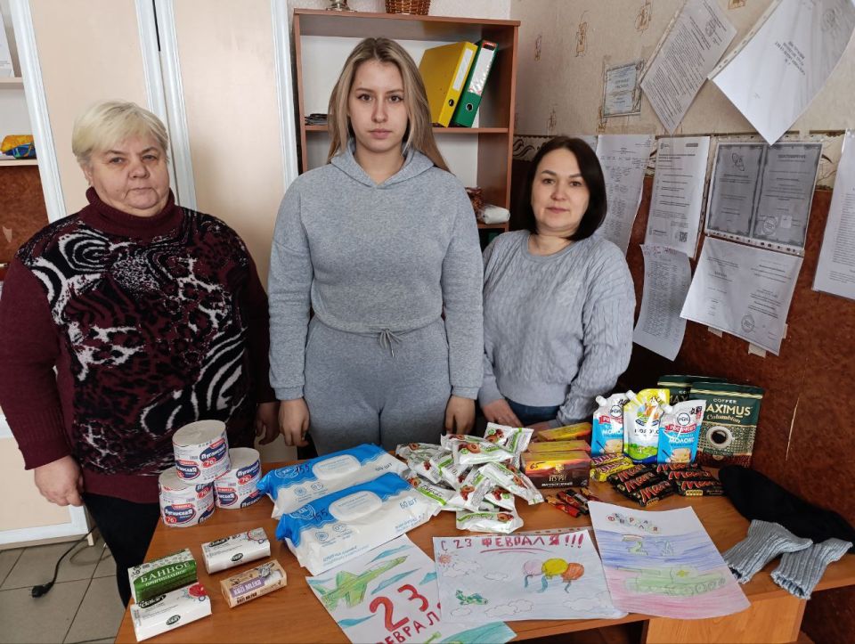 В преддверии Дня защитника Отечества сотрудники дома культуры пгт В преддверии Дня защитника Отечества сотрудники дома культуры пгт