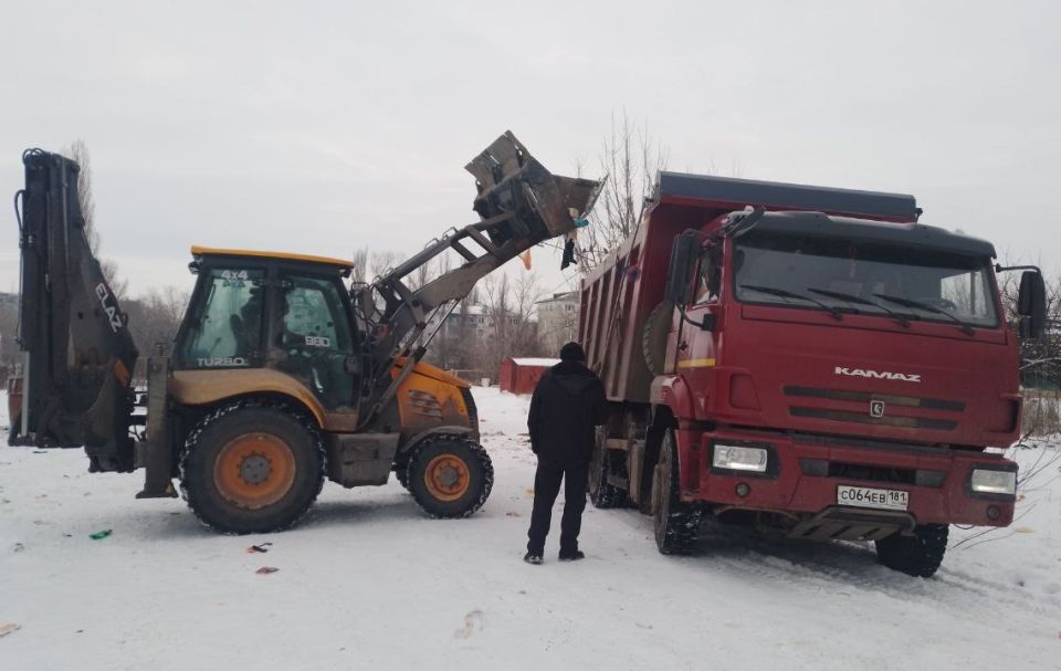В городе Суходольске провели работы по вывозу мусора В городе Суходольске провели работы по вывозу мусора