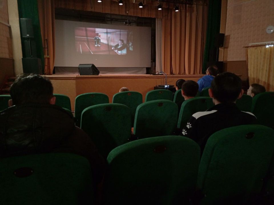 В рамках проекта «Детский спорт» по всей Республике прошли кинопоказы В рамках проекта «Детский спорт» по всей Республике прошли кинопоказы