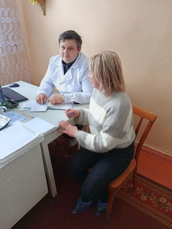 Медицина приближается к людям: выездной профосмотр в Южной Ломоватке Медицина приближается к людям: выездной профосмотр в Южной Ломоватке