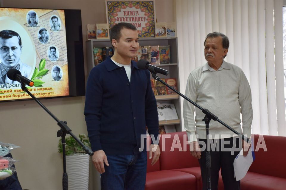 Творческий вечер, посвященный памяти Героя Советского Союза, Мусы Джалиля, состоялся в Алчевске Творческий вечер, посвященный памяти Героя Советского Союза, Мусы Джалиля, состоялся в Алчевске